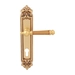 Дверная ручка на планке Melodia 102/229 'Veronica', французское золото (cyl)