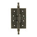 Дверная петля Extreza 6110 универсальная латунная 102x76x4, античная бронза