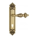 Дверная ручка Venezia 'LUCRECIA' на планке PL96, французское золото (cyl)