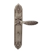 Дверная ручка на планке Class 'Shamira' 1060/1010, серебро 925 с чернением (wc)