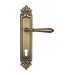 Дверная ручка Venezia 'CLASSIC' на планке PL96, матовая бронза (cyl)