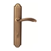 Дверная ручка на планке Melodia 458/458 'Firenze', матовая бронза (wc)