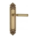 Дверная ручка Venezia 'MOSCA' на планке PL96, французское золото