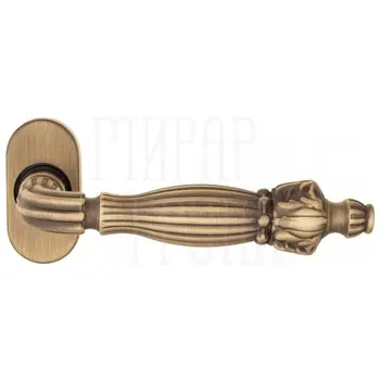 Дверная ручка для профильных дверей Venezia 'OLIMPO' EP матовая бронза