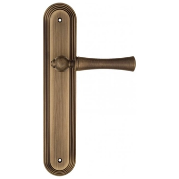 Дверная ручка Fratelli Cattini 'FOGGIA' на планке PL288 матовая бронза