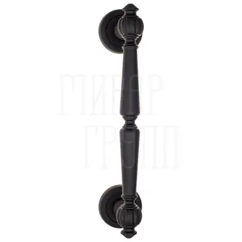 Дверная ручка-скоба Fratelli Cattini 'MARANI' 245мм (195мм) D1 матовый черный
