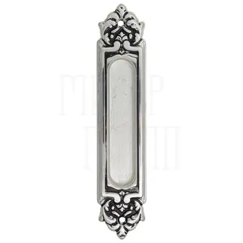 Ручка для раздвижной двери Venezia U122 DECOR (1 шт.) натуральное серебро
