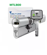 Купить Цилиндровый механизм ключ-вертушка Mul-T-Lock (Светофор) MTL800 100 mm (45+10+45) по цене 25`282 руб. в Москве