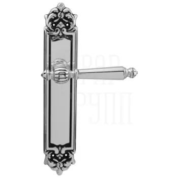 Дверная ручка на планке Melodia 235/229 'Mirella' серебро 925 с чернением