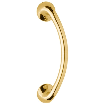 Дверная ручка-скоба Mandelli 3025/R-B (260/210 mm) золото