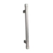 Дверная ручка-скоба Convex 639 (400/230 mm), матовый никель