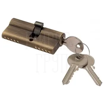Venezia цилиндр (70 мм/25+10+35) ключ-ключ матовая бронза