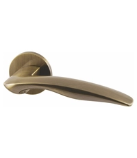 Купить Дверная ручка Armadillo на круглой розетке "Wave" URS по цене 3`980 руб. в Москве