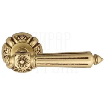 Дверная ручка на розетке Venezia 'CASTELLO' D5 французское золото