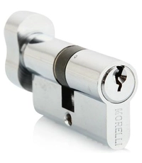 Купить Цилиндр Morelli (50 мм/20+10+20) ключ-вертушка по цене 824 руб. в Москве