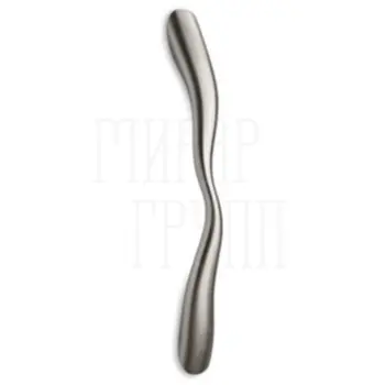 Дверная ручка-скоба Convex 473 (319/250 мм) матовый никель