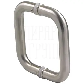 Дверная ручка-скоба Amig mod. 23 (300/265 мм) для стеклянных дверей матовая нерж. сталь