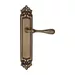 Дверная ручка Fratelli Cattini 'RETRO' на планке PL96, матовая бронза
