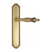 Дверная ручка Venezia 'OLIMPO' на планке PL98, французское золото