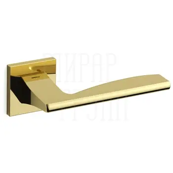 Дверная ручка на розетке Mandelli 'Link' 1031 золото