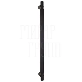 Дверная ручка-скоба Fratelli Cattini 'UNA X' 450мм (400мм) матовый черный