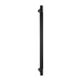 Дверная ручка-скоба Fratelli Cattini "UNA X" 450мм (400мм), матовый черный