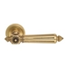 Дверная ручка на розетке Venezia 'CASTELLO' D1, французское золото