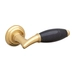 Дверная ручка на круглой розетке Mandelli "Paros" 8001, золото