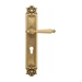 Дверная ручка Venezia "PELLESTRINA" на планке PL97, французское золото (cyl)