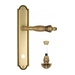 Дверная ручка Venezia 'OLIMPO' на планке PL98, французское золото (wc-4)
