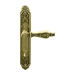 Дверная ручка на планке Melodia 465/Siracusa, матовая бронза (wc)