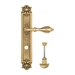 Дверная ручка Venezia "ANAFESTO" на планке PL97, французское золото (wc)