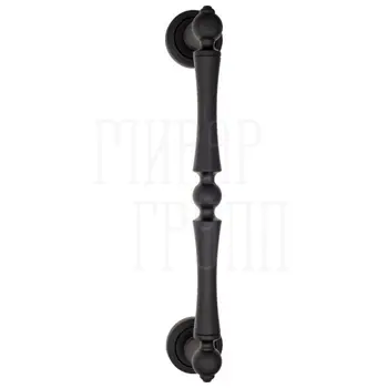 Дверная ручка-скоба Fratelli Cattini 'FOGGIA' 315мм (265мм) D1 матовый черный