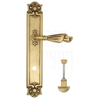 Дверная ручка Venezia 'Opera' на планке PL97 французское золото (wc)