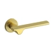 Дверная ручка на розетке Mandelli 'Ara' 3191, матовое золото + золото