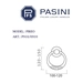 Дверная ручка-стучалка Pasini Pasini "Pireo", схема