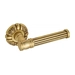Дверная ручка на розетке Venezia 'IMPERO' D5, французское золото