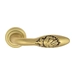 Дверная ручка на розетке Venezia "CASANOVA" D1, французское золото