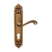 Дверная ручка на планке Melodia 225/229 "Cagliari", матовая бронза (cyl)
