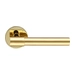 Дверная ручка Extreza Hi-Tech 'NUVO' 125 на круглой розетке R16, полированное золото
