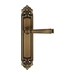 Дверная ручка Extreza 'ANNET' (Аннет) 329 на планке PL02, матовая бронза (wc)