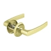 Дверные ручки на раздельном основании Fuaro (Фуаро) H-0661, золото