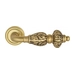 Дверная ручка на розетке Venezia "LUCRECIA" D1, французское золото