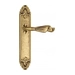 Дверная ручка Venezia 'Opera' на планке PL90, французское золото