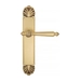 Дверная ручка Venezia "PELLESTRINA" на планке PL87, французское золото 