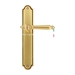 Дверная ручка Extreza 'DANIEL' (Даниел) 308 на планке PL03, французское золото