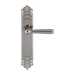 Дверная ручка Extreza 'ANNET' (Аннет) 329 на планке PL02, никель (key)