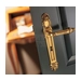 Дверная ручка на планке Salice Paolo "Urbino" 4341, французское золото