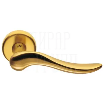 Дверная ручка на розетке Colombo 'Peter' ID 11 RSB матовое золото