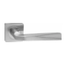 Дверные ручки Renz (Ренц) 'Валерио' INDH 54-02 на квадратной розетке, никель матовый/никель блестящий